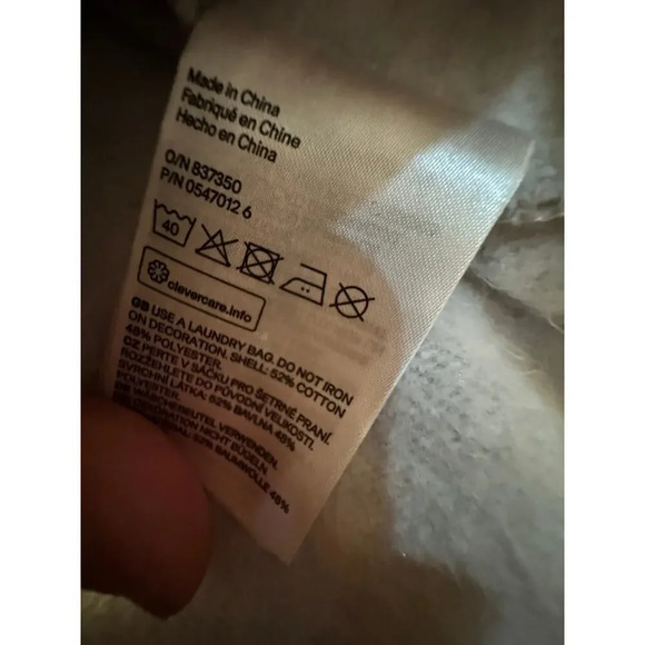 H & M Cowgirl sweatshirt with chain fringe Western comfort cozy fun unique L - Picture 8 of 11